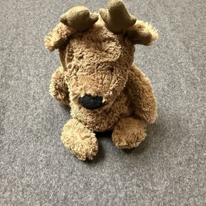JELLYCAT MEDIUM BASHFUL REINDEER SOFT PLUSH RETIRED